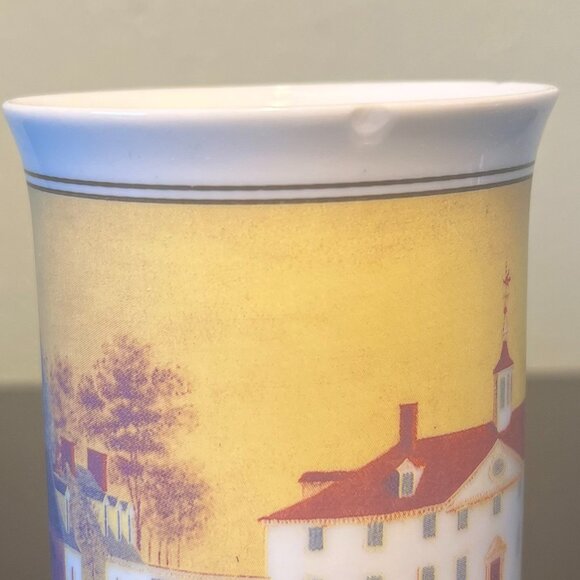 The West Front of Mount Vernon Cup Mug Art by Edward Savage ~ George Washington - Picture 10 of 11
